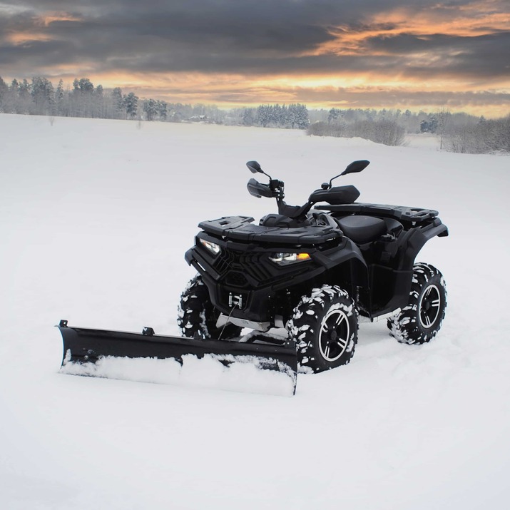 Loncin XWolf 700 ATV för arbete i snöterräng